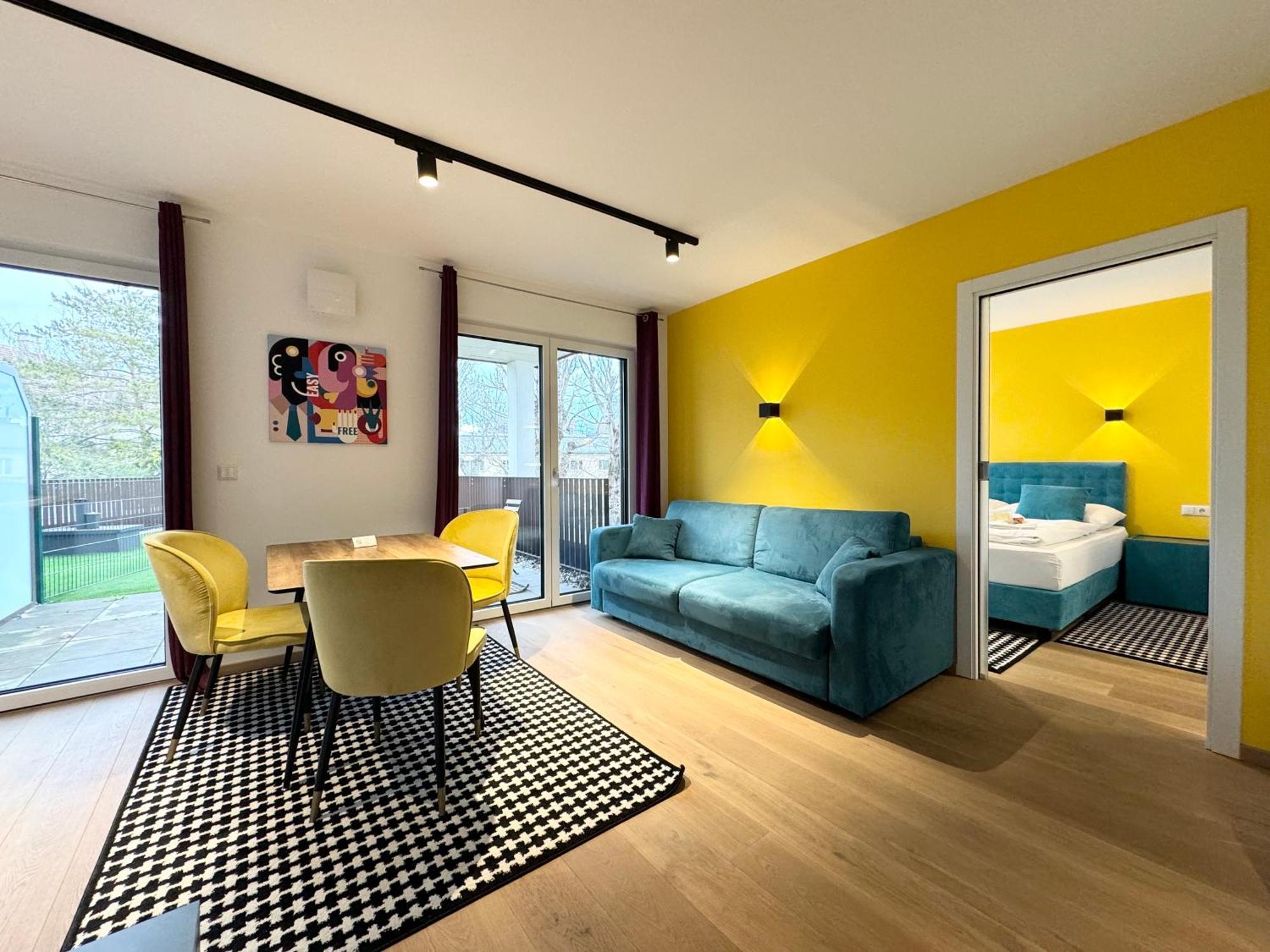Wohnung Mit Terrasse + Parkplatz فيينا المظهر الخارجي الصورة